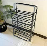 foldable metal shoes rack by MA Household