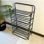 foldable metal shoes rack by MA Household
