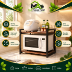microwave stand 2 Layers Multipurpose Organizer by MA Household