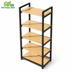 Microwave Stand 5 Layers Wood Multipurpose Organizer by MA Household - Image 3