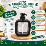 Black Liquid Soap Dispenser with Pump