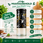 MA Household Marble Spice Jar