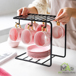 Premium Glass Stand Stylish Durable Home Organizer MA Household