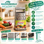 Stainless Steel Multi Functional Grater