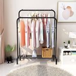 Multi-Functional Double Clothes Rack with Shelves by MA Household - Image 2