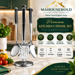 MA HOUSEHOLD Premium Stainless Steel Kitchen Utensil Set