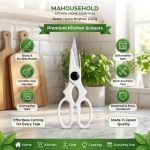 MA HOUSEHOLD Premium Kitchen Scissors Multi-Function Heavy Duty Stainless Steel Shears