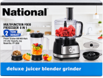 National FP-3000 Multifunction Food Processor 8 in 1 - Image 2
