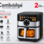Cambridge 9.2L Digital Air Fryer with Clear View Window 1700W Touch Control Air Fryer