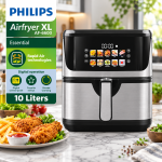 Philips Airfryer XL Essential AF-6600 10L Digital Air Fryer with Rapid Air Technology