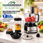 National FP-3000 Multifunction Food Processor 8 in 1